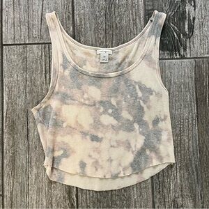 Halogen Tie-Dye Cropped Tank Top